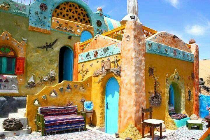 Discover the Enchanting Nubian Houses in Aswan