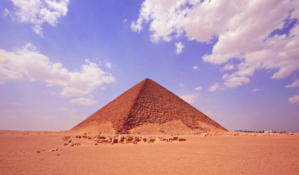 The Red Pyramid In Egypt