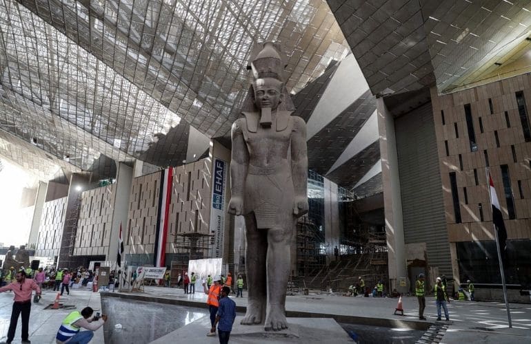 The Grand Egyptian Museum partially opens to the public