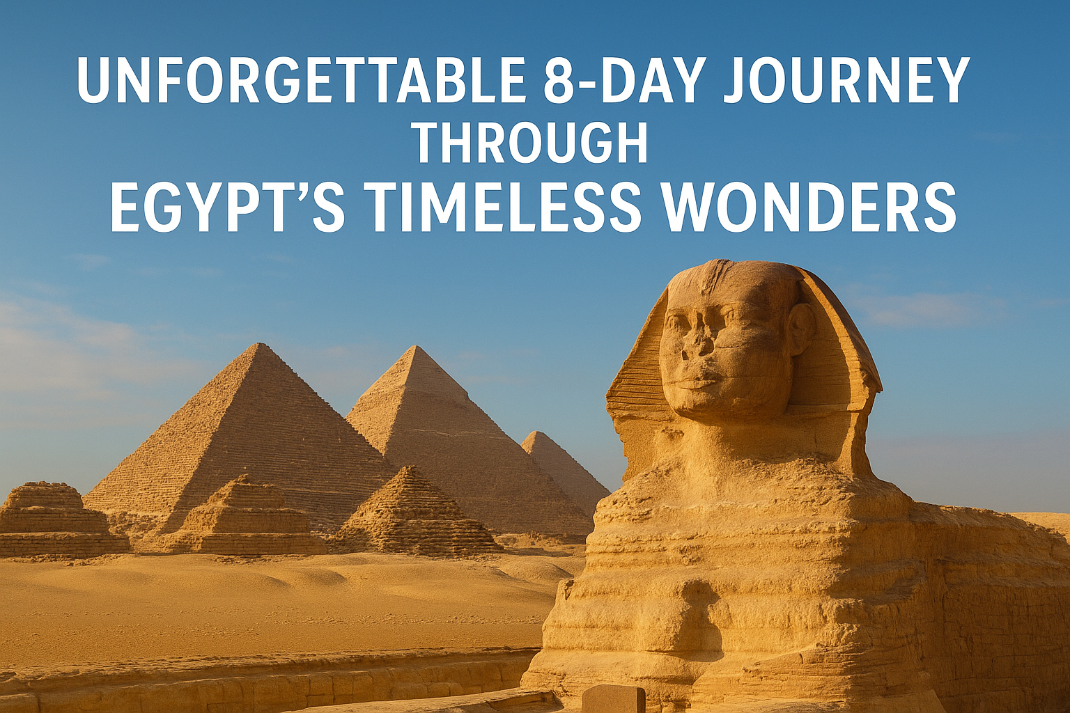 Unforgettable 8-Day Journey Through Egypt’s Timeless Wonders
