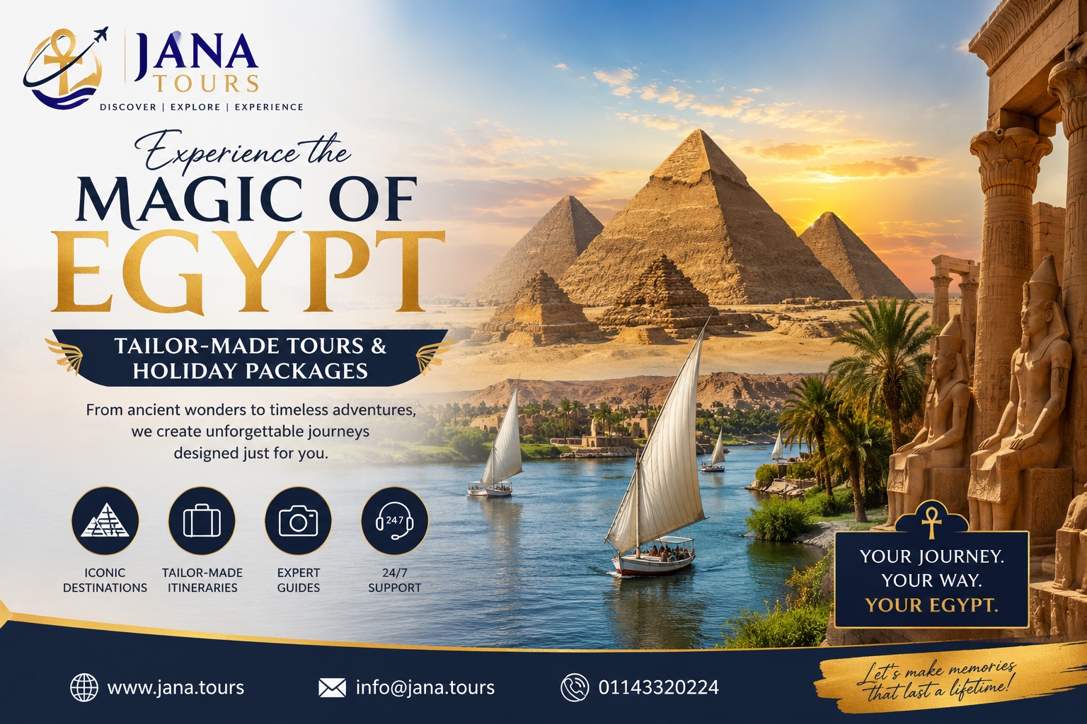 Experience the Magic of Egypt - Tailor-Made Tours & Holiday Packages