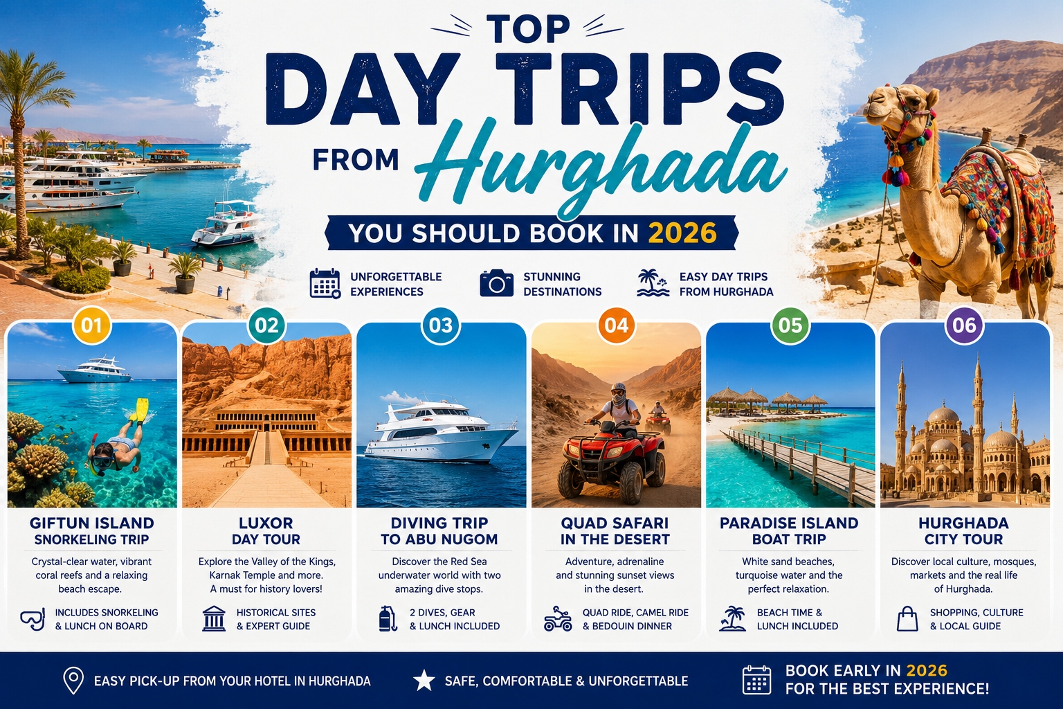 Top Day Trips from Hurghada You Should Book in 2026